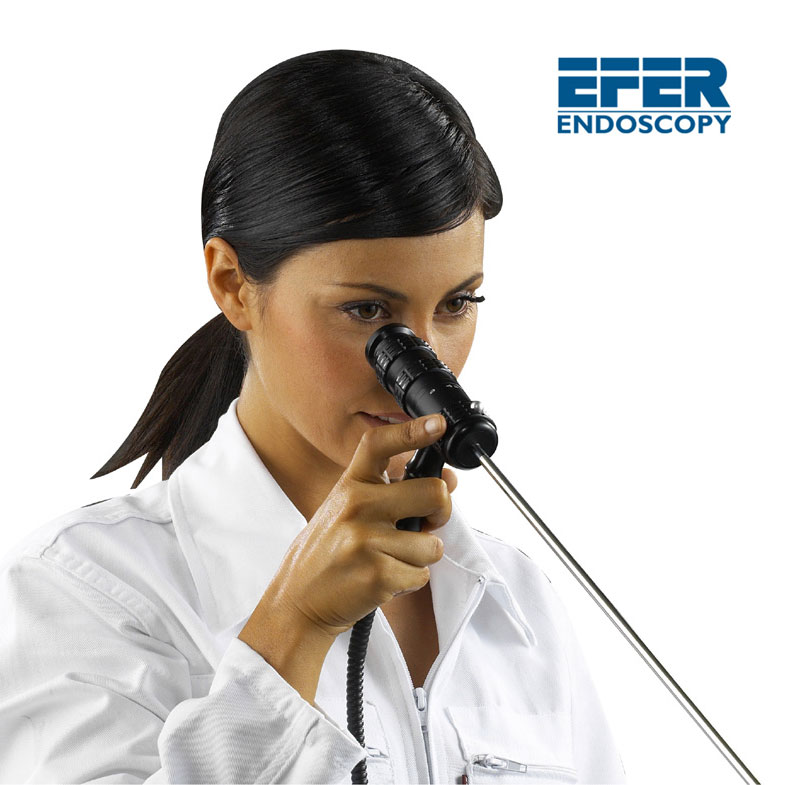 Rigit borescope